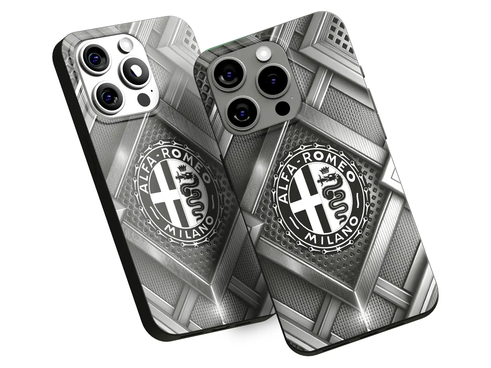 Alfa Romeo Custodia Silicone Smartphone Tocco Minimal